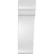 Ekena Millwork 6-in. W x 8-in. D x 20-in. H Olympic Architectural Grade PVC Knee Brace BRCP06X08X20OLY - alternate 2